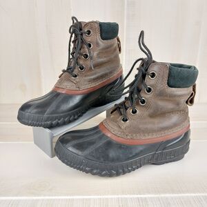 Sorel Cheyanne Youth Size 2 Waterproof Outdoor Winter Duck Boots NY1848-248